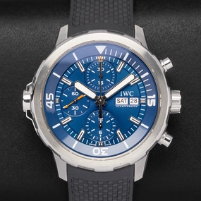 IWC Aquatimer Chronograph Edition "expedition Jacques-Yves Cousteau" IW376805 affordable sports watches lightweight cycling smart running swimming sports watches