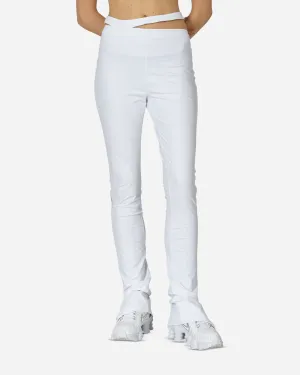 JACQUEMUS Asymmetrical Pants White