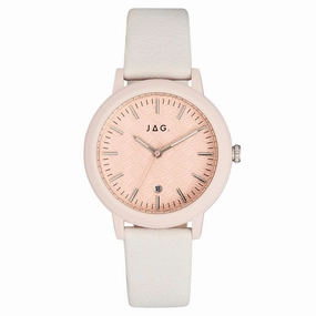 Jag Bronte Pink Dial 39.5mm Watch J2628 