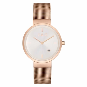 Jag Esme White Dial 31mm Watch J2611A 