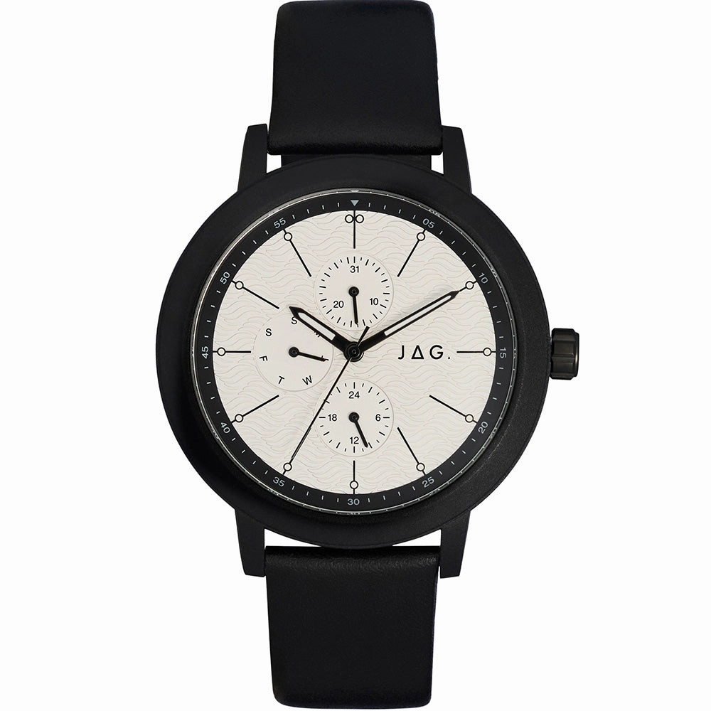 Jag J2625 Marlo Multi-Function Affordable Leather Watch Leather Watch Discount