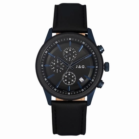 Jag Jamieson Black Dial 42mm Watch J2642 