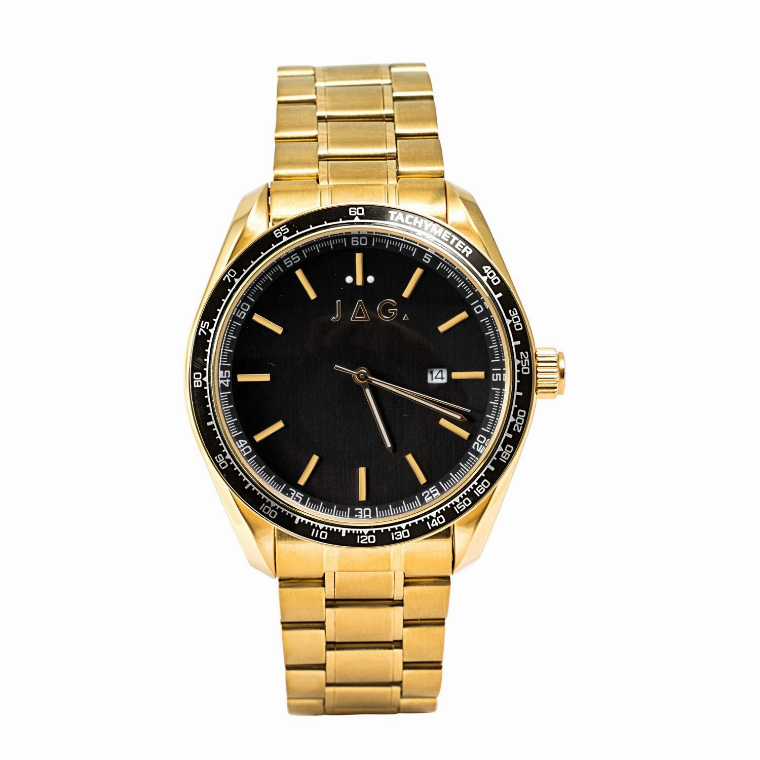 Jag Lonsdale Black Dial 44mm Watch J2759A 