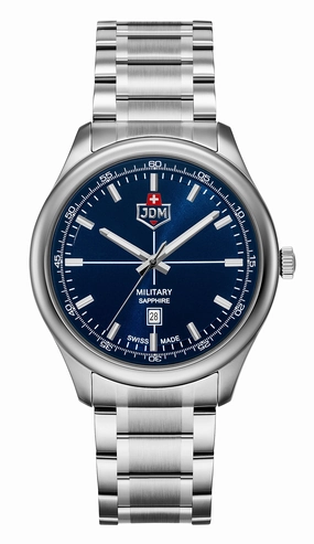 JDM Military Alpha Mission Blue Watch 