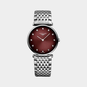 La Grande Classique De Longines Women Analog Stainless Steel Watch L45124916 women watches best women watches affordable women's watches branded women watches