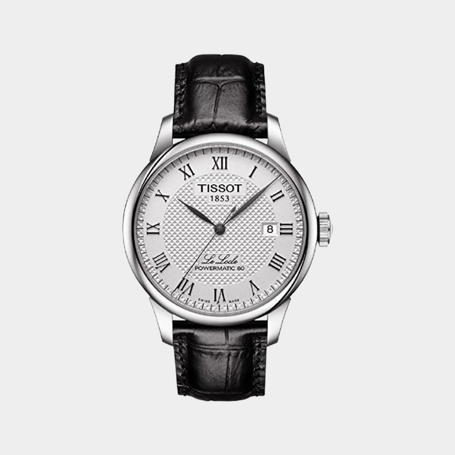 Le Locle Men's Analog Leather Automatic Watch T0064071603300 budget    watches    watches classic