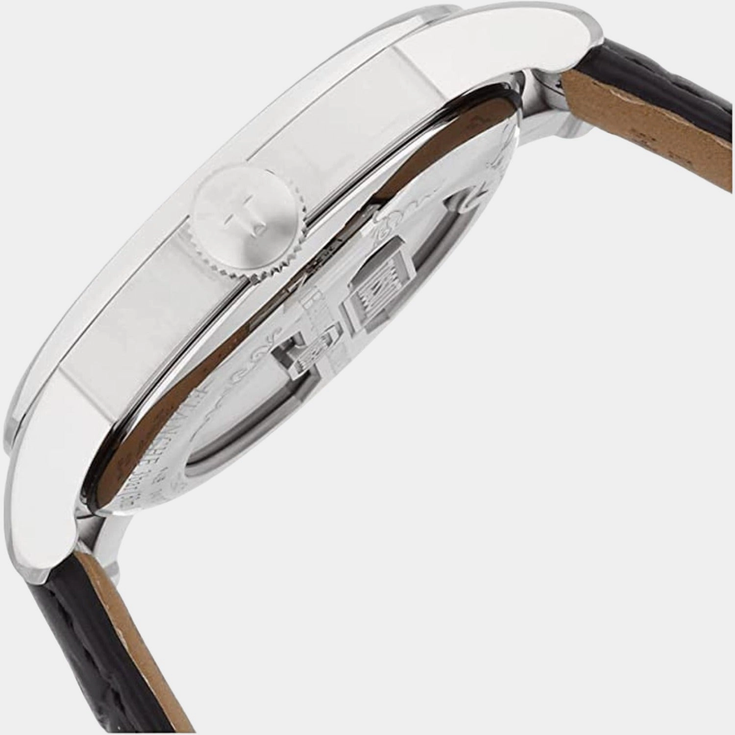 Le Locle Men's Analog Leather Automatic Watch T0064071603300