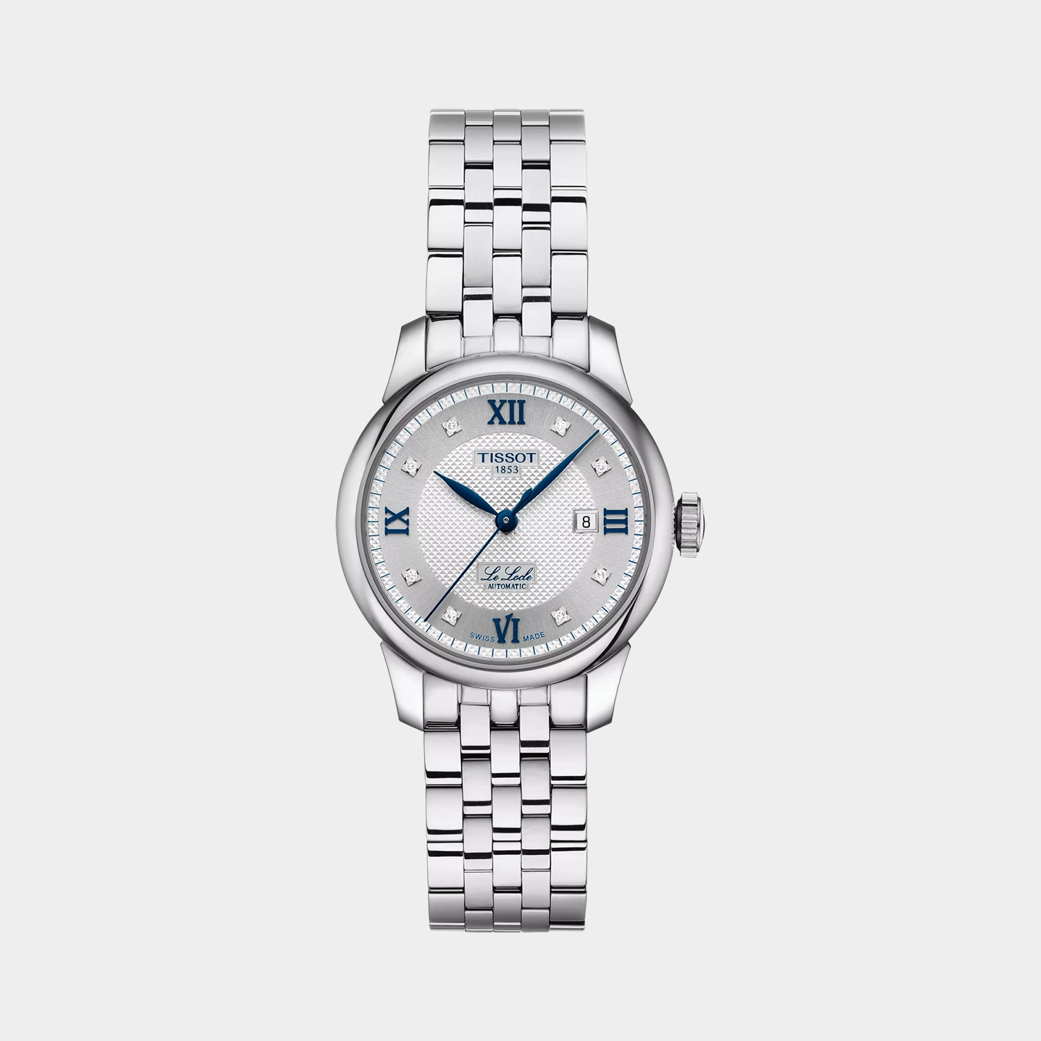 Le Locle T-Classic Women's Analog Silver Dial Automatic Stainless Steel Watch T0062071103601 women watches best women watches affordable women's watches branded women watches