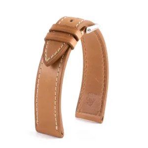 Leather watchband BASTIN - J.M. WESTON Luxury watch bands Limited edition watch bands