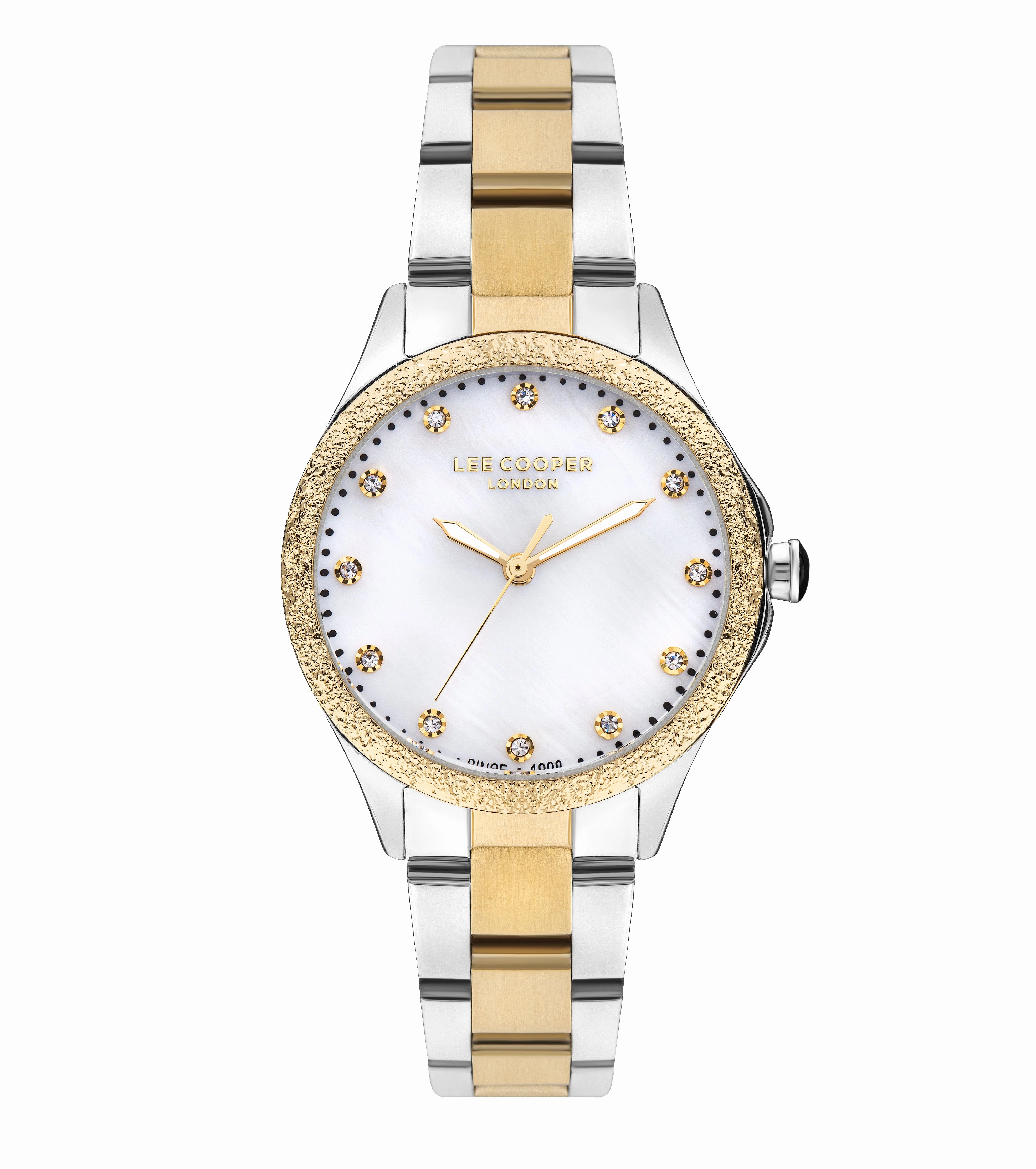 Lee Cooper - LC07840.220 - Women's Super Metal Silver/Gold Watch women's watches,watch for women
