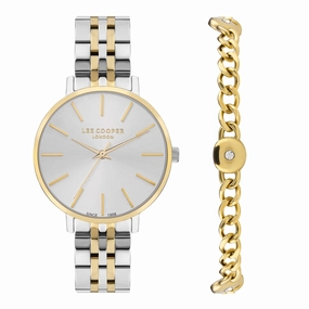 Lee Cooper - LC07857.230 - Women's Super Metal Silver/Gold Watch women's watches,watch for women