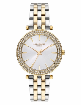 Lee Cooper - LC07864.230 - Women's Super Metal Silver/Gold Watch women's watches,watch for women