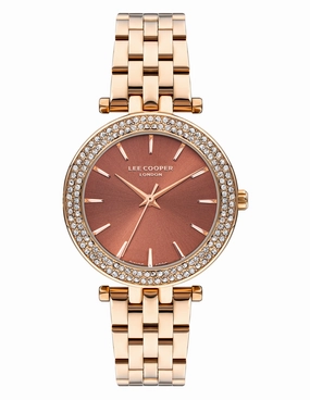 Lee Cooper - LC07864.440 - Women's Super Metal Rose Gold Watch women's watches,watch for women