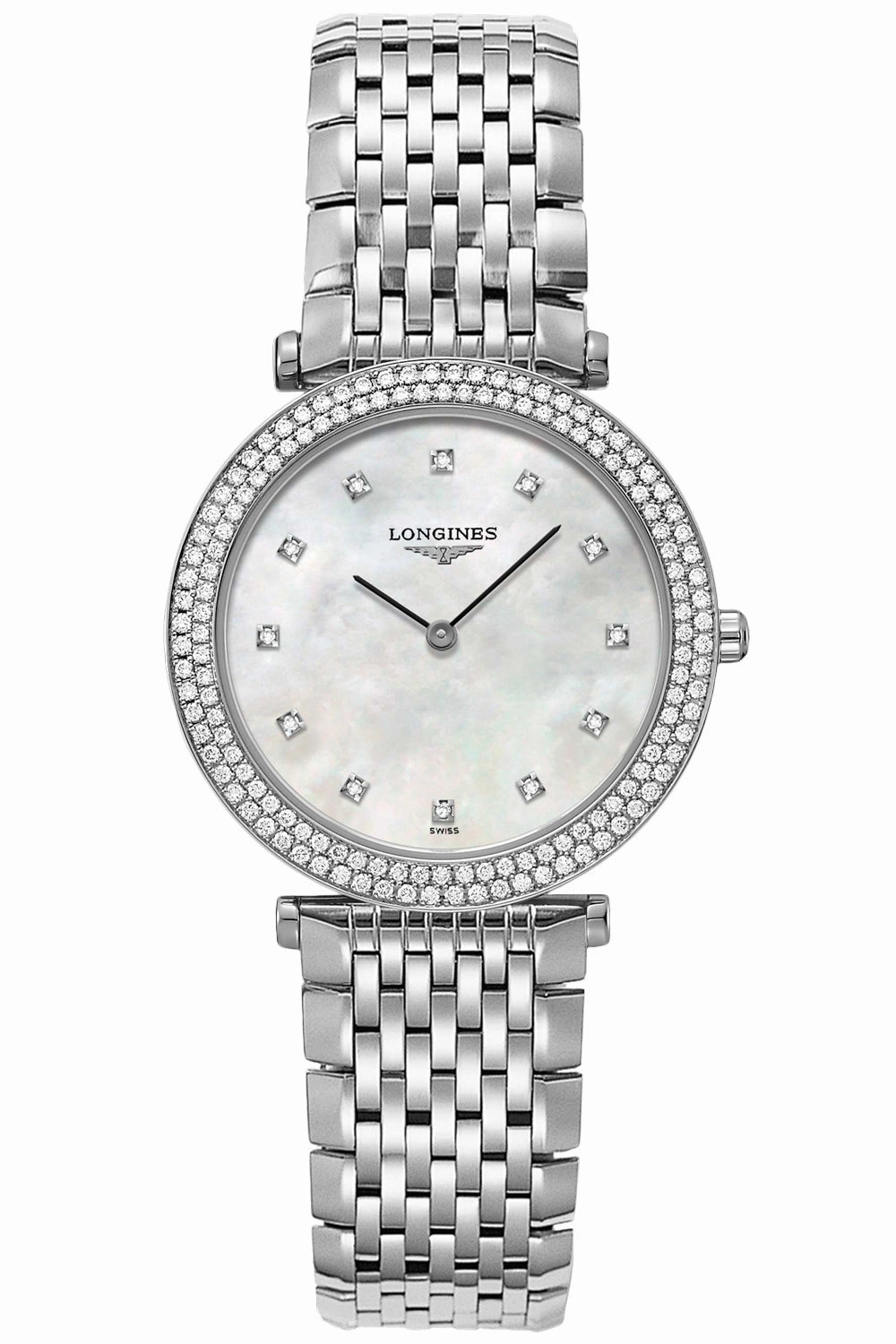 Longines La Grande Classique Stainless Steel & Diamond Womens Watch L4.515.0.87.6 Women??s luxury watches Affordable women watches