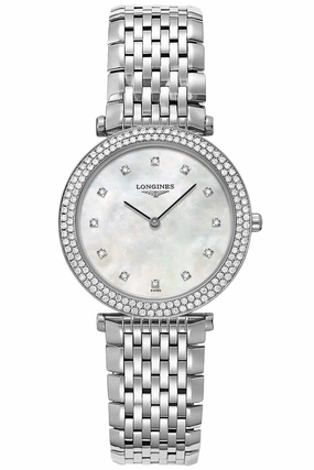 Longines La Grande Classique Stainless Steel & Diamond Womens Watch L4.515.0.87.6 Women??s luxury watches Affordable women watches