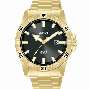 Lorus RX382AX-9 Sports Solar stainless steel watch clasp High quality stainless steel watch