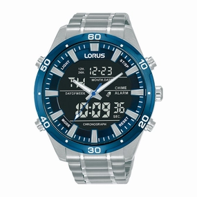 Lorus Sports Dual Display Mens Watch RW647AX9,seiko watches,mens watches,couple watches,watches designer,watches discount,best watches for men