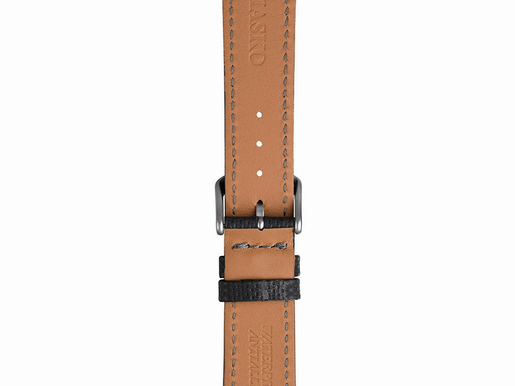 Louis Black Leather Strap