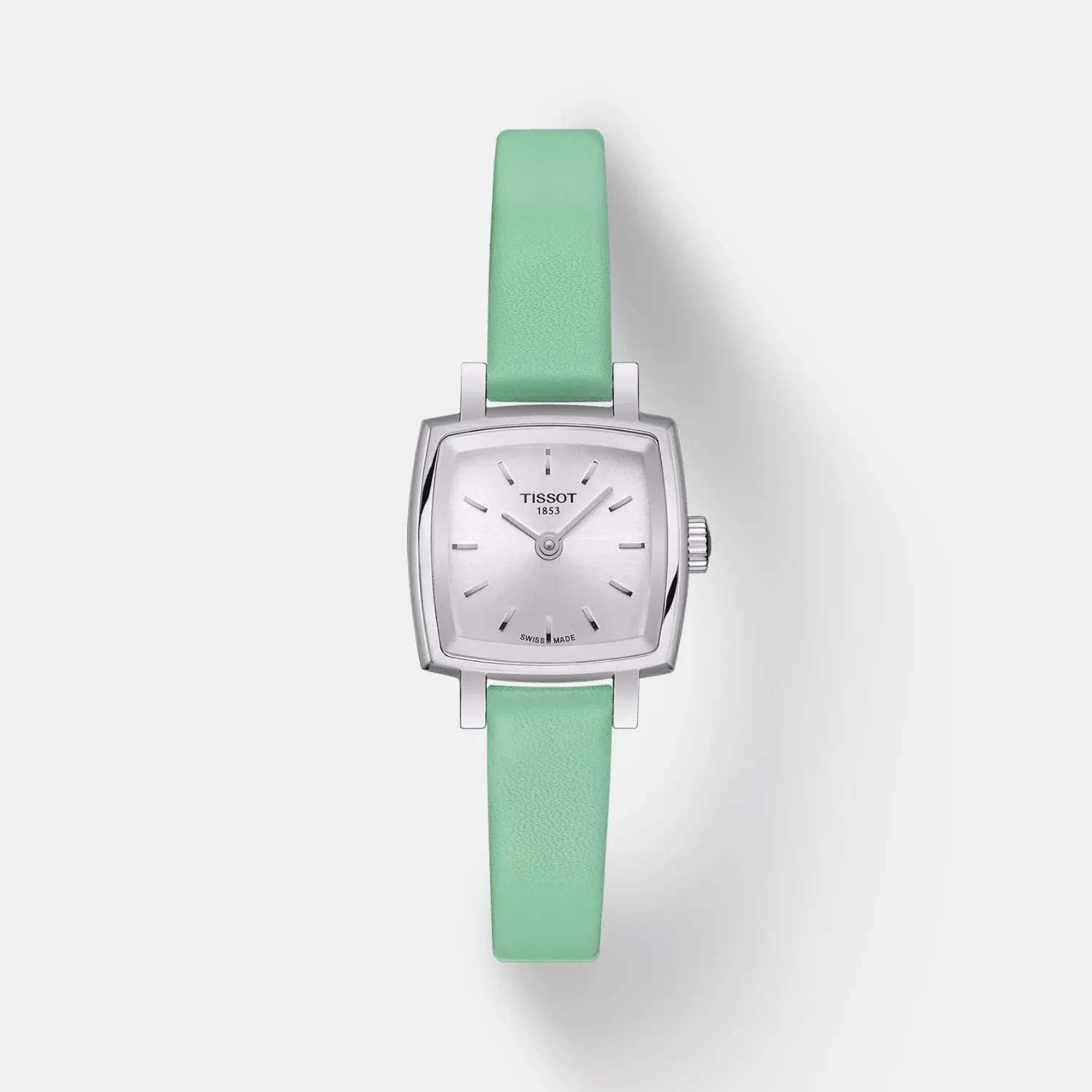 Lovely Square Women's Analog Leather Watch T0581091603101 budget    watches    watches classic