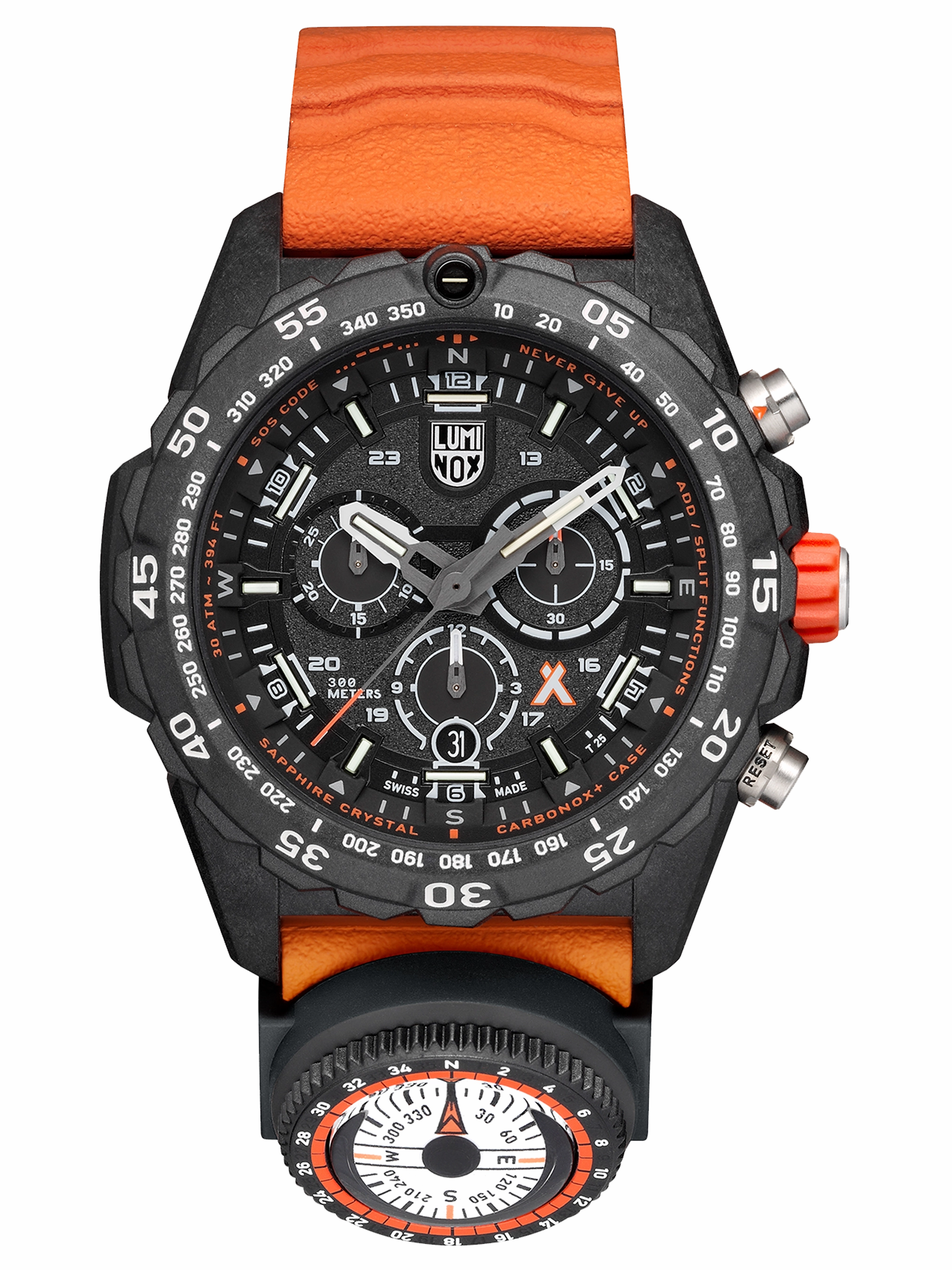 Luminox BEAR GRYLLS SURVIVAL MASTER Limited Edition 3749 Mens Watch Hypoallergenic Silicone Watch Discount Silicone Watches