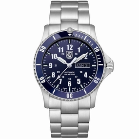 Luminox Men's Automatic Sport Timer Blue Dial Stainless Watch | 0924,automatic watch,automatic watches for men,automatic watches for women,luxury automatic watch,minimalist automatic watch,dress automatic watch,vintage automatic watch,automatic watch sale