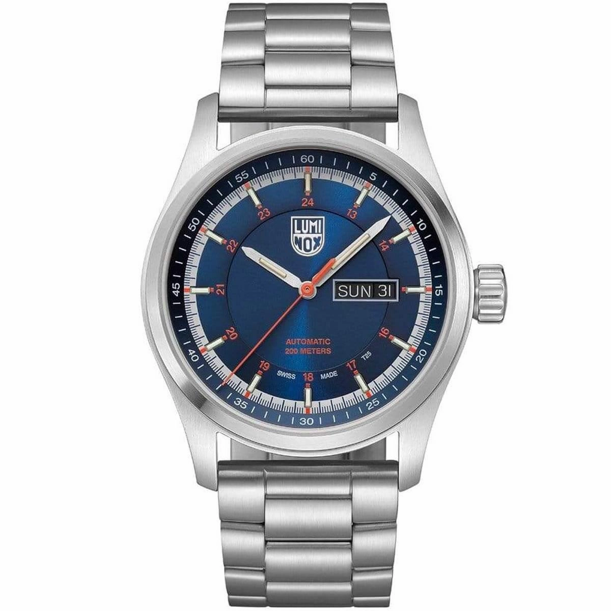 Luminox Men's Automatic Watch - Atacama Field Power Reserve Steel Bracelet | 1904,automatic watch,automatic watches for men,automatic watches for women,luxury automatic watch,minimalist automatic watch,dress automatic watch,vintage automatic watch,automat