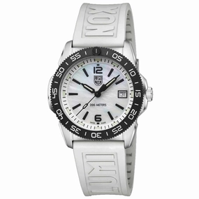 Luminox Men's Quartz Watch - Pacific Diver Ripple White Rubber Strap | 3128.M.SET Luxury Quartz Watch Quartz Watch Sale