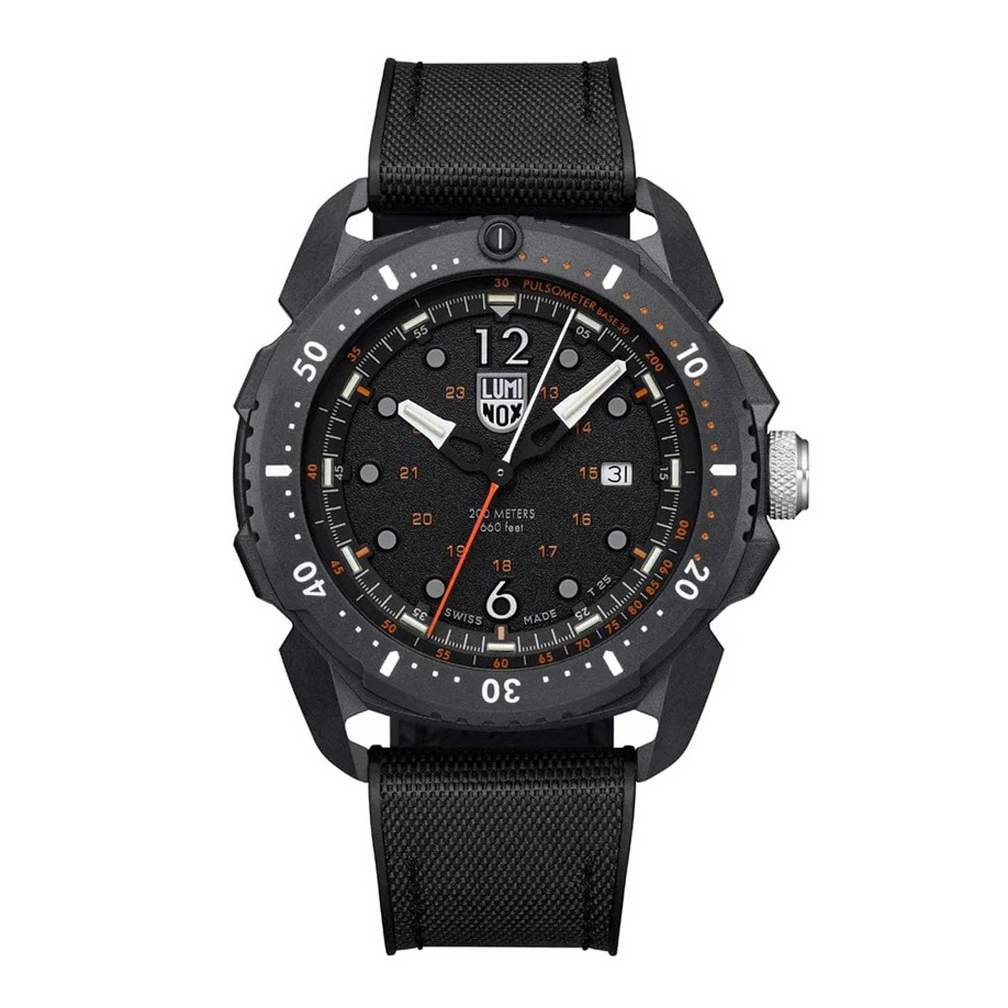 Luminox Men's Watch - Ice-Sar Arctic Date Display Rotating Bezel Black Strap | XL.1052 Luxury Quartz Watch Quartz Watch Sale