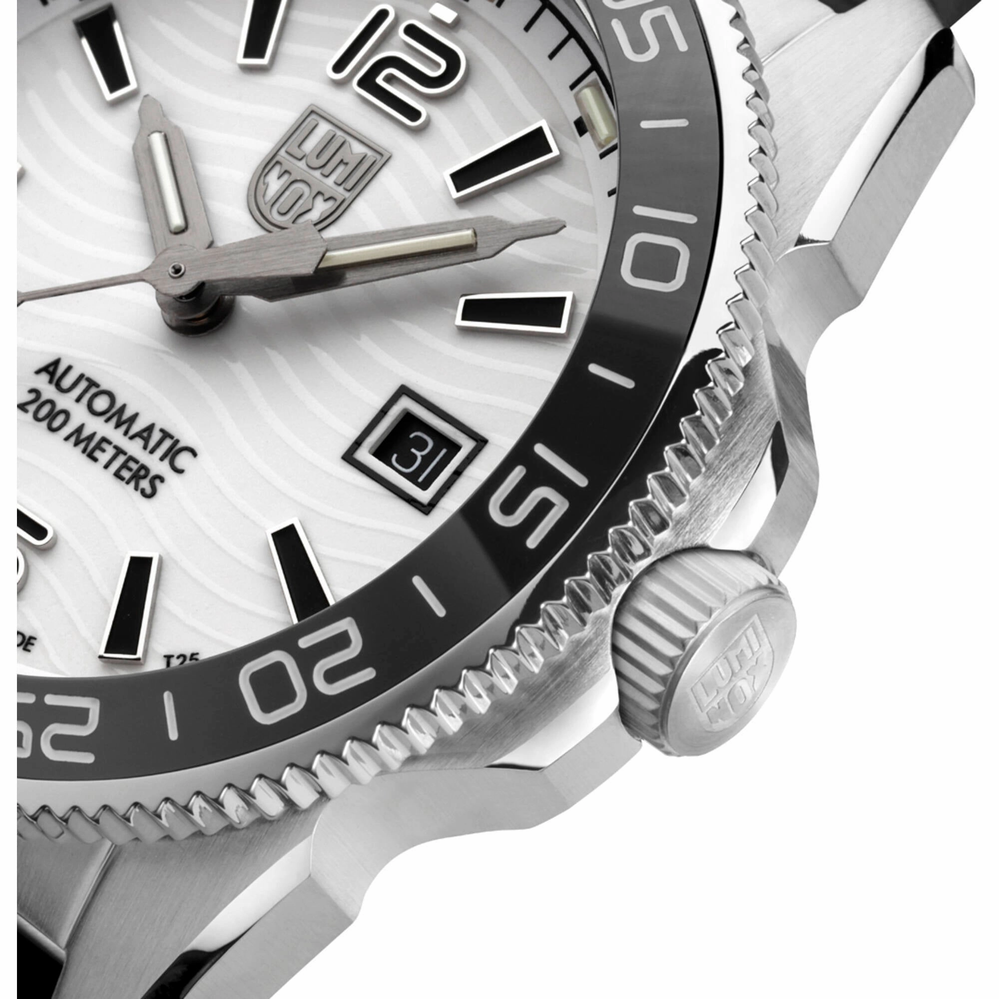 Luminox Men's Watch - Pacific Diver Automatic White Dial Rubber Strap | XS.3101.H