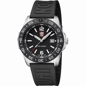 Luminox Men's Watch - Pacific Diver Quartz Black Dial Rubber Strap Dive | XS.3121.1 men's watches best men's watches under $500 affordable men's watches men watches classic