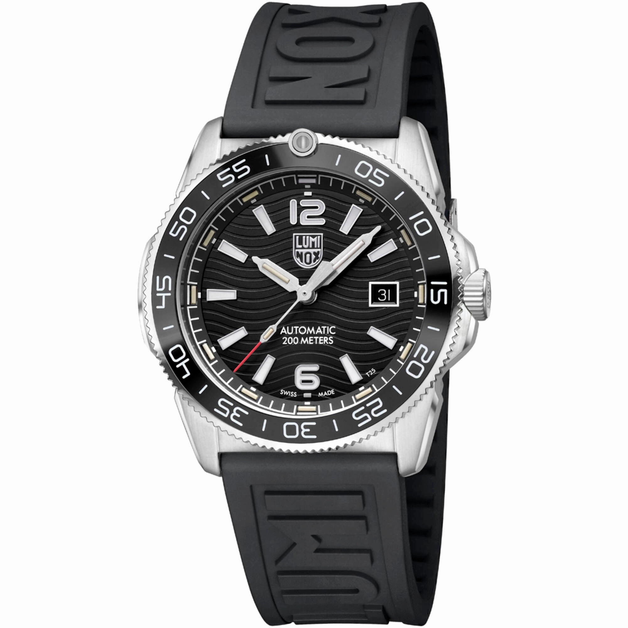 Luminox Men's Watch - Pacific Diver Rotating Bezel Black Dial Rubber Strap | XS.3101 men's watches best men's watches under $500 affordable men's watches men watches classic