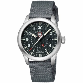Luminox Men's Watch - Volition America Quartz Black Dial Grey Strap | XA.9522.VOL 
