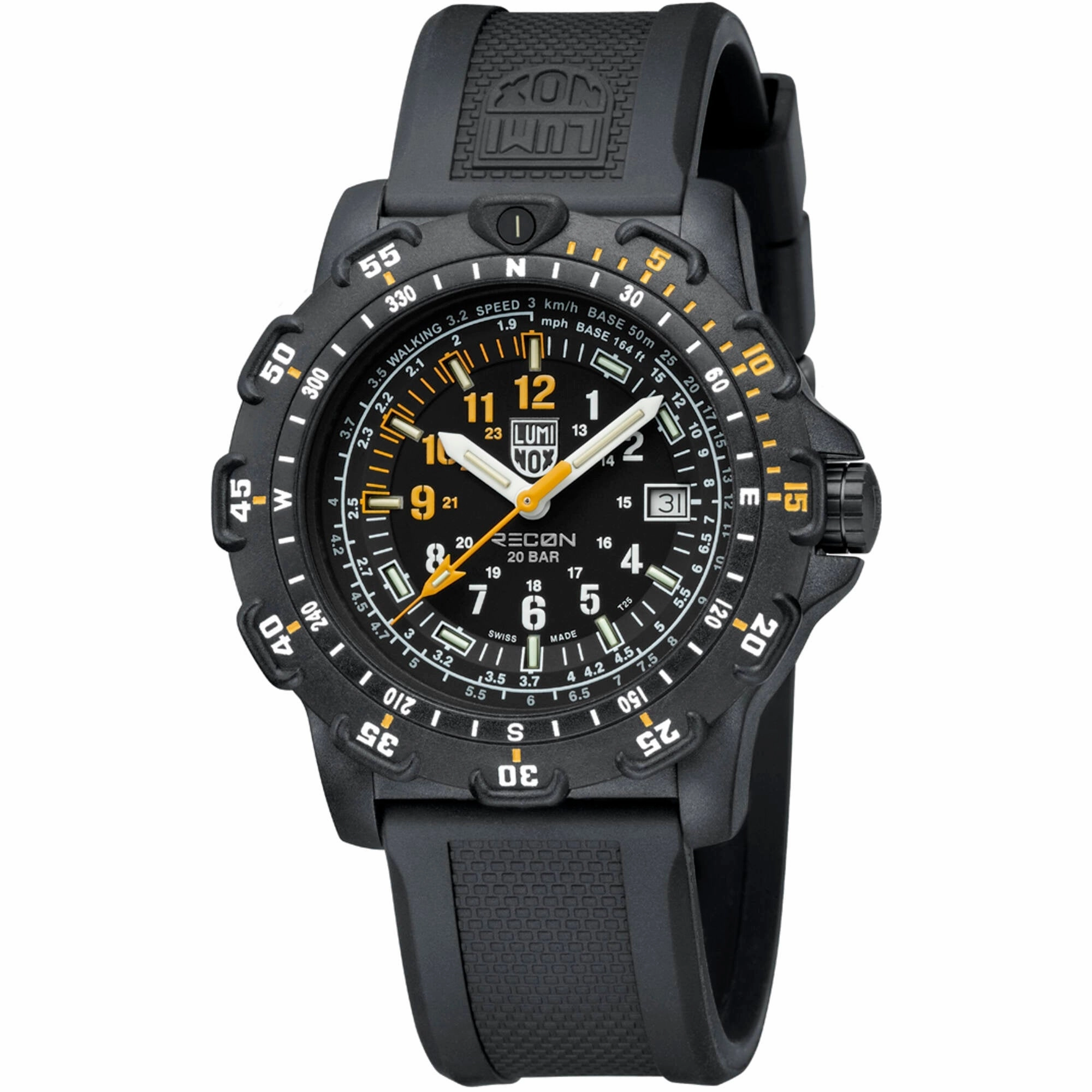Luminox Men's Watch Set - Recon Point Man Rotating Bezel Black Strap | XL.8825.H.SET 