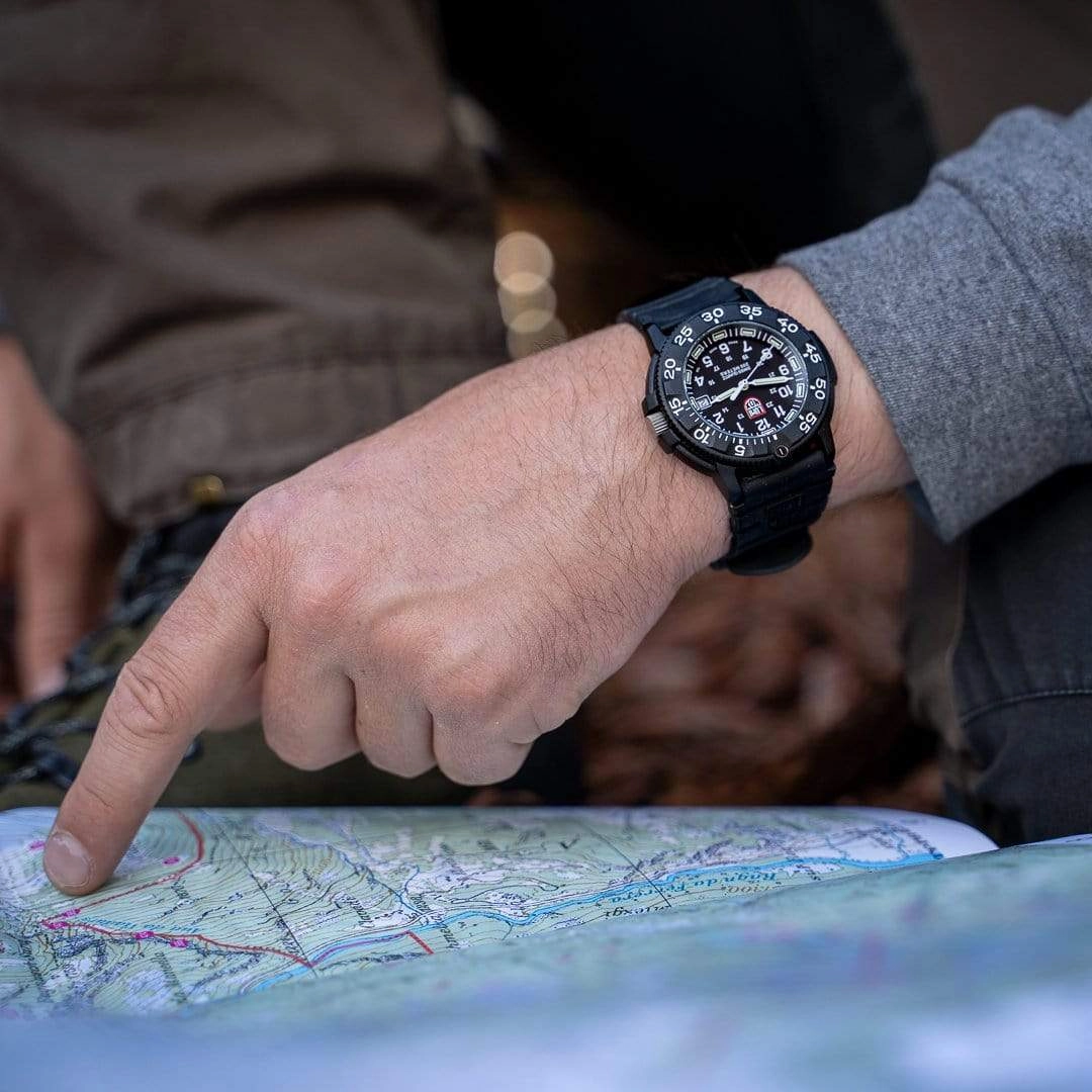 Luminox Original Navy SEAL Dive Black Rubber Watch XS.3001.H.SET