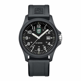 Luminox Patagonia Carbonox Black Dial Black Rubber Strap Watch X2.2401,quartz watch, quartz watches for men, quartz watches for women, best quartz watch, minimalist quartz watch, luxury quartz watch, waterproof quartz watch,analog quartz watch, digital qua