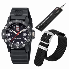 Luminox Sea Turtle Giant Men's Black Dial Watch Set | XS.0321.Z.SET Luxury Quartz Watch Quartz Watch Sale