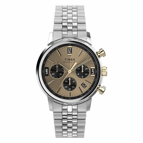 Marlin Quartz Chronograph 40mm Stainless Steel Band stainless-steel watches stainless steel watch bands stainless steel watches cheap