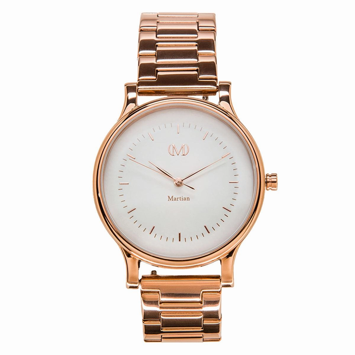 Martian MPS01CL025 Women's Rose Gold Steel Quartz CL02 mVip Cream Dial Watch Luxury Quartz Watch Quartz Watch Sale