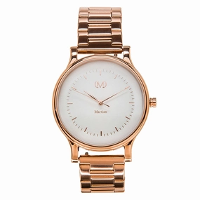Martian MPS01CL025 Women's Rose Gold Steel Quartz CL02 mVip Cream Dial Watch Luxury Quartz Watch Quartz Watch Sale