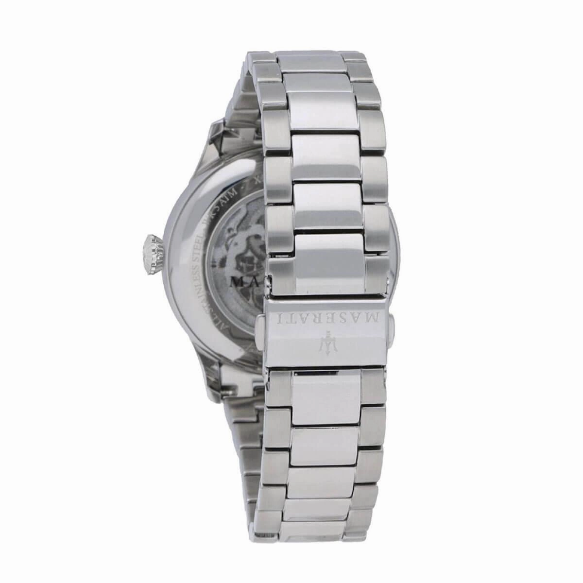 Maserati Men's Automatic Watch - Tradizione Stainless Steel White Dial | R8823125001