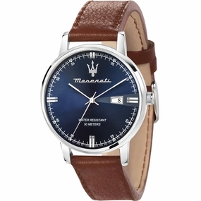 Maserati R8851130003 Eleganza Affordable Leather Watch Leather Watch Discount