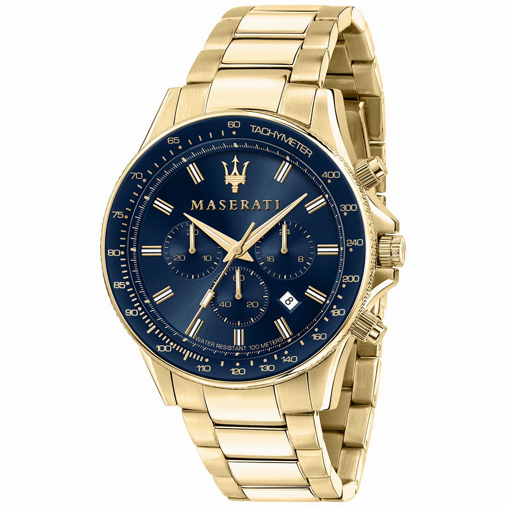 Maserati R8873640008 Sfida Chronograph stainless steel watch clasp High quality stainless steel watch