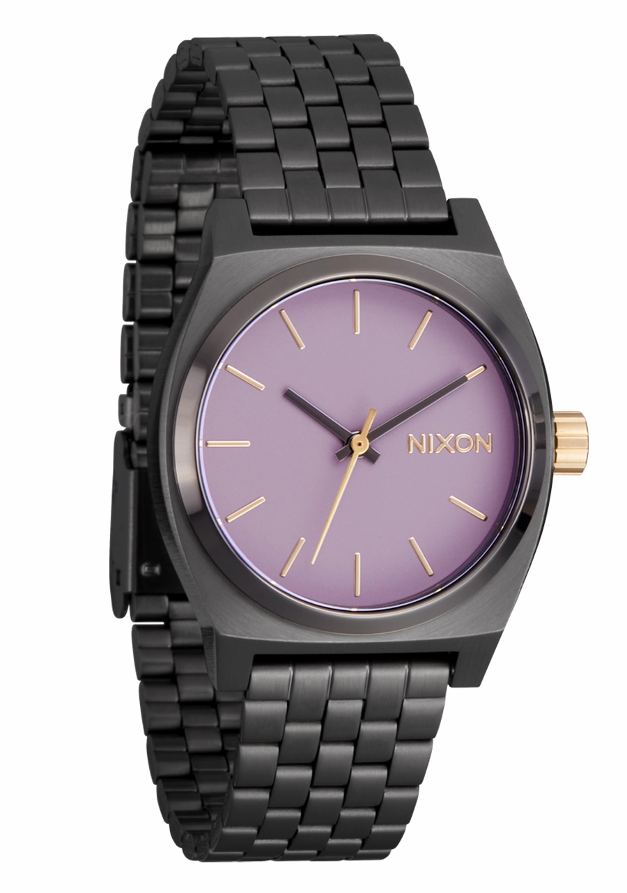 Medium Time Teller - Gunmetal / Lavender / Gold