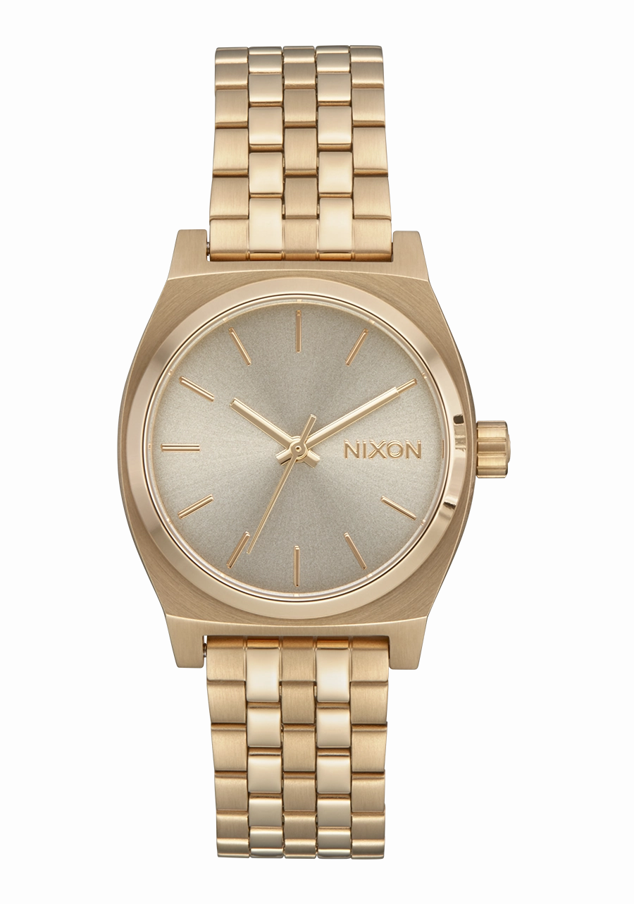 Medium Time Teller - Light Gold / Vintage White stainless-steel watches stainless steel watch bands stainless steel watches cheap