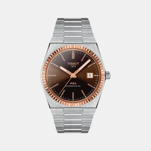 Men Brown Analog Stainless Steel Watch T9314074129100 budget    watches    watches classic