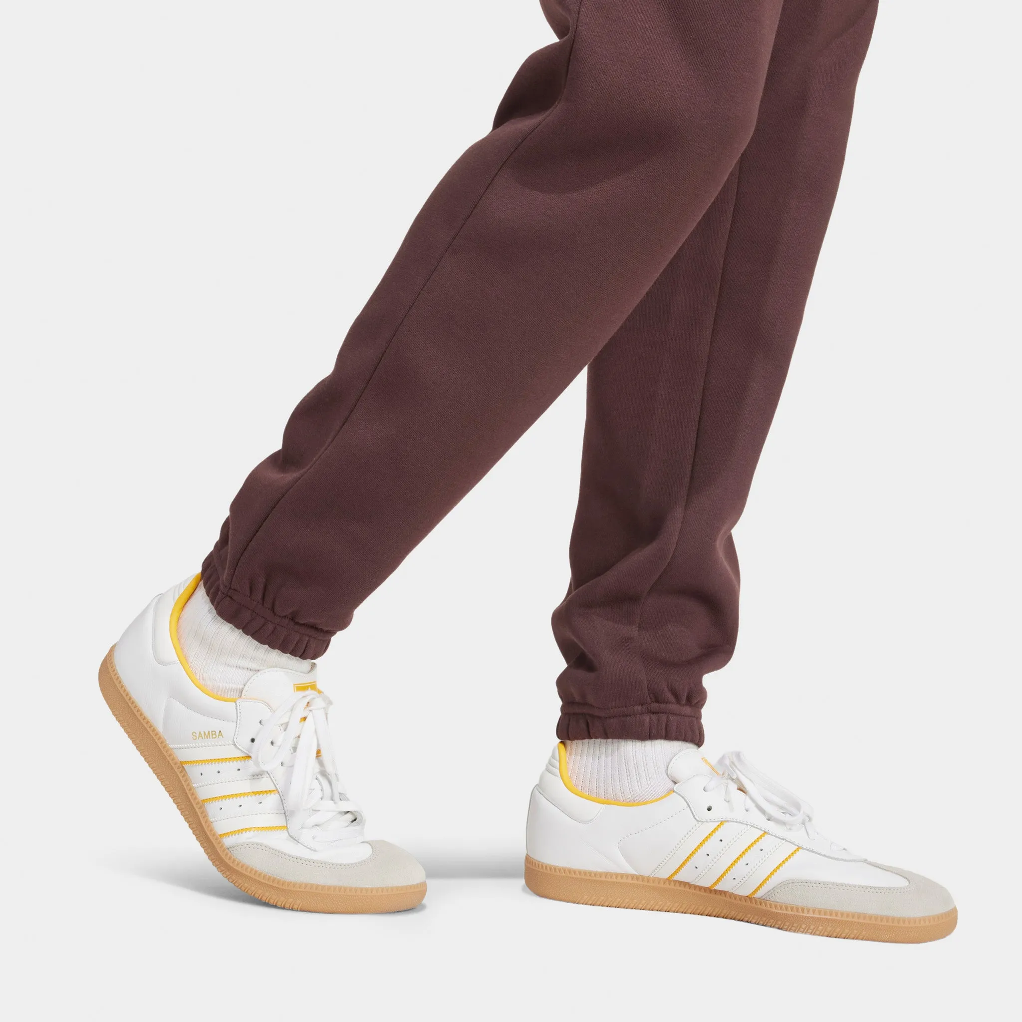 Mens Adidas adidas Trefoil Essentials Pants / Shadow Brown