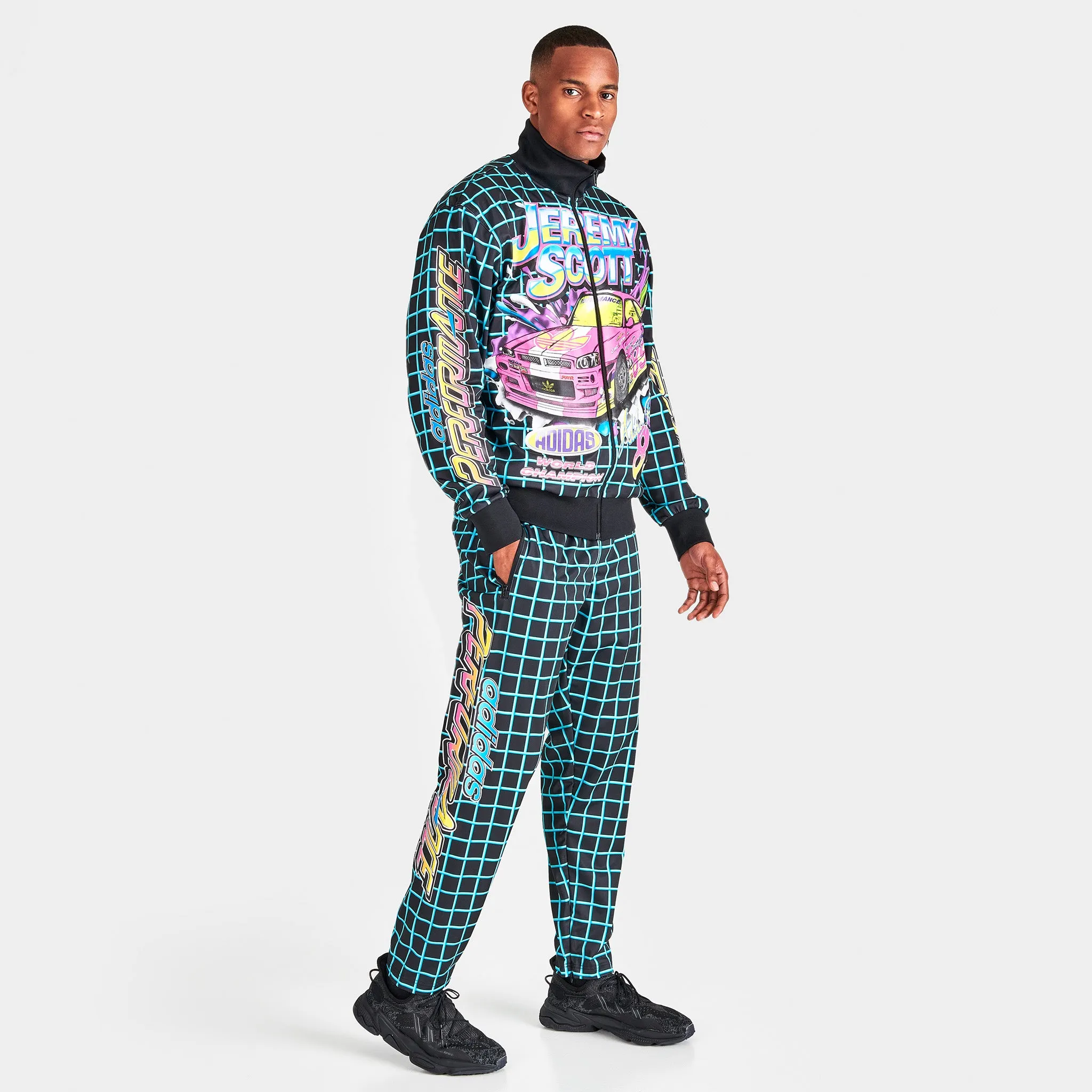 Mens Adidas adidas x Jeremy Scott Rally Track Pants / Black