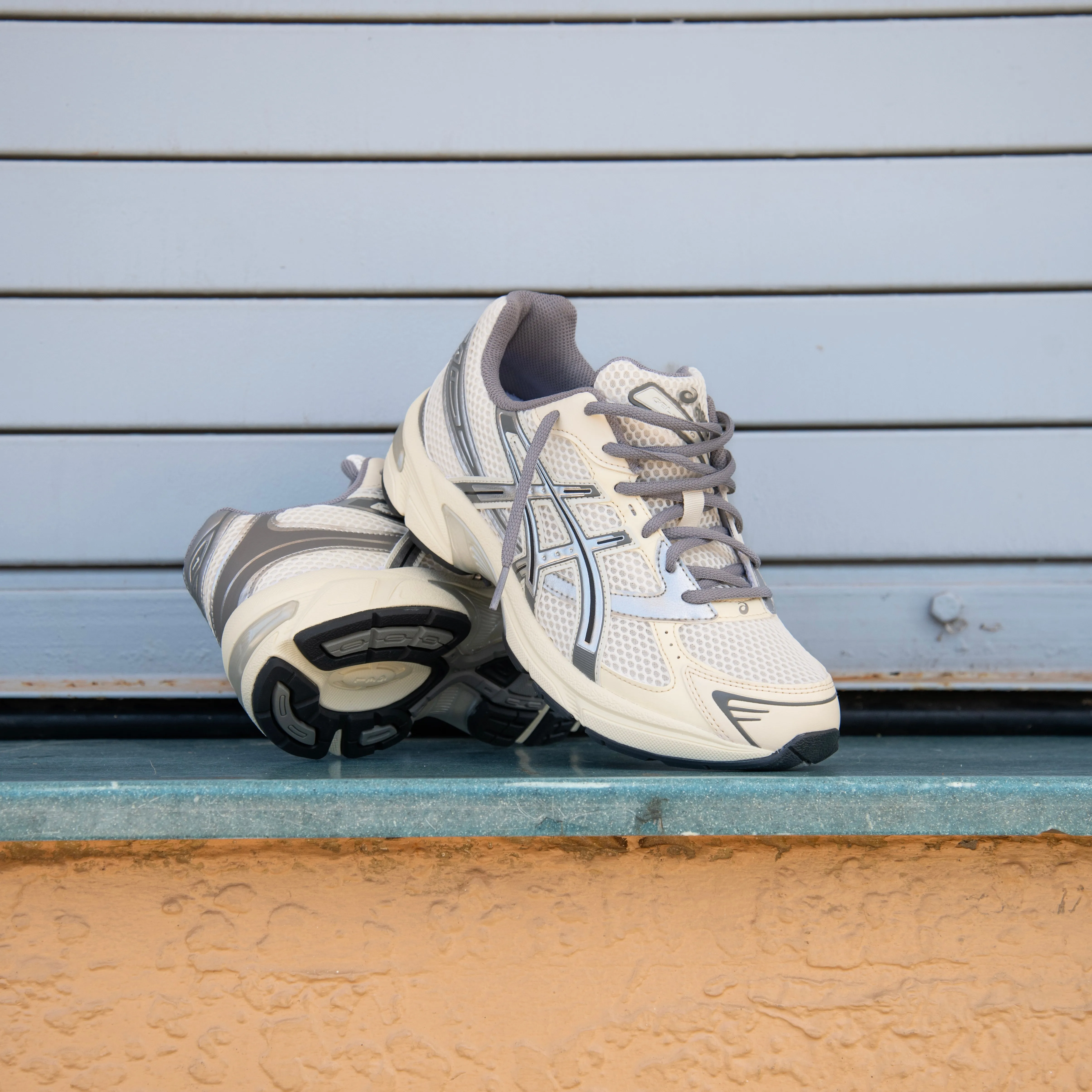 Mens Asics Gel-1130 (Cream/Clay Grey)
