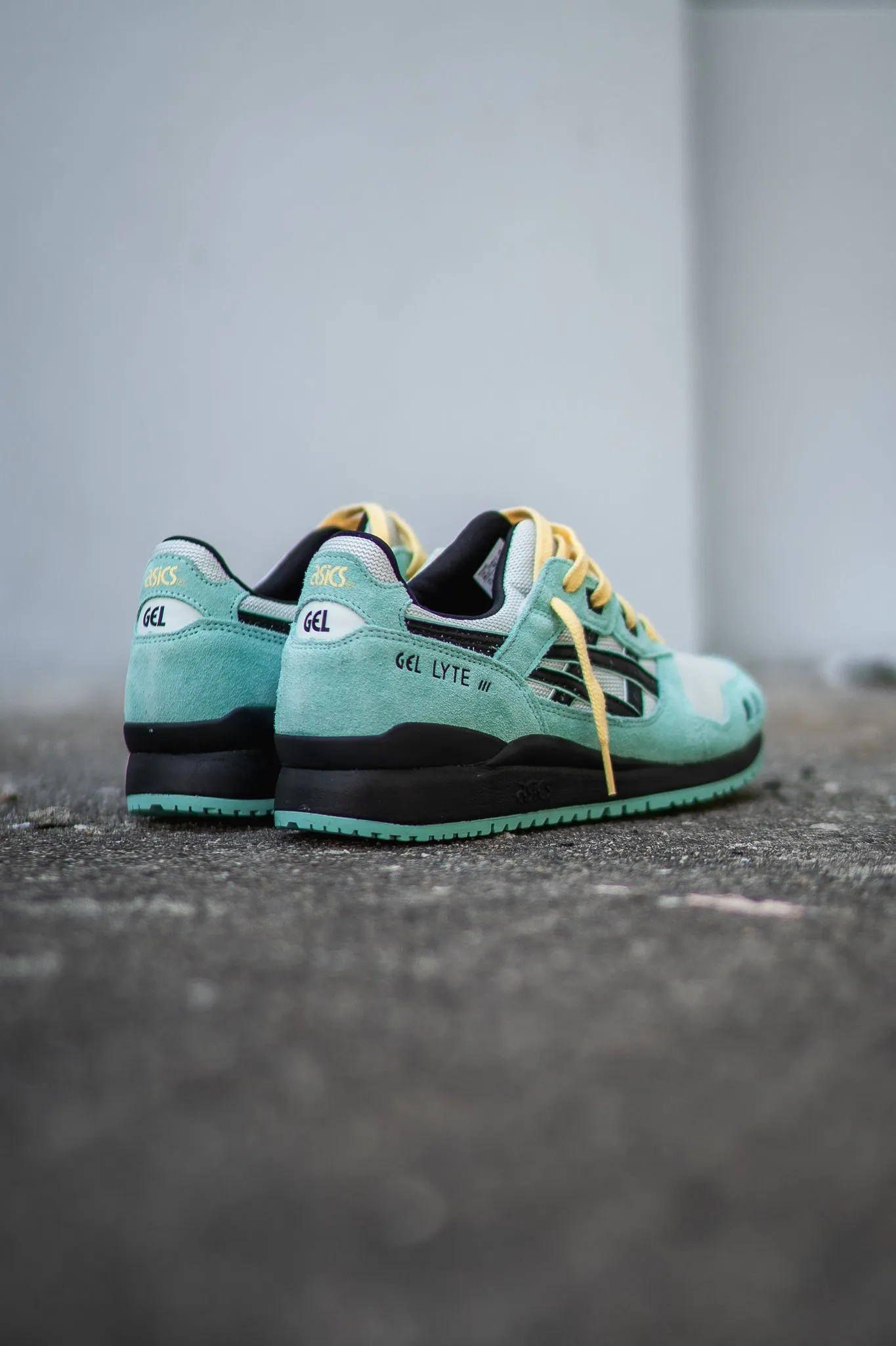 Mens Asics Gel-Lyte 3 OG (Pure Aqua/Black)