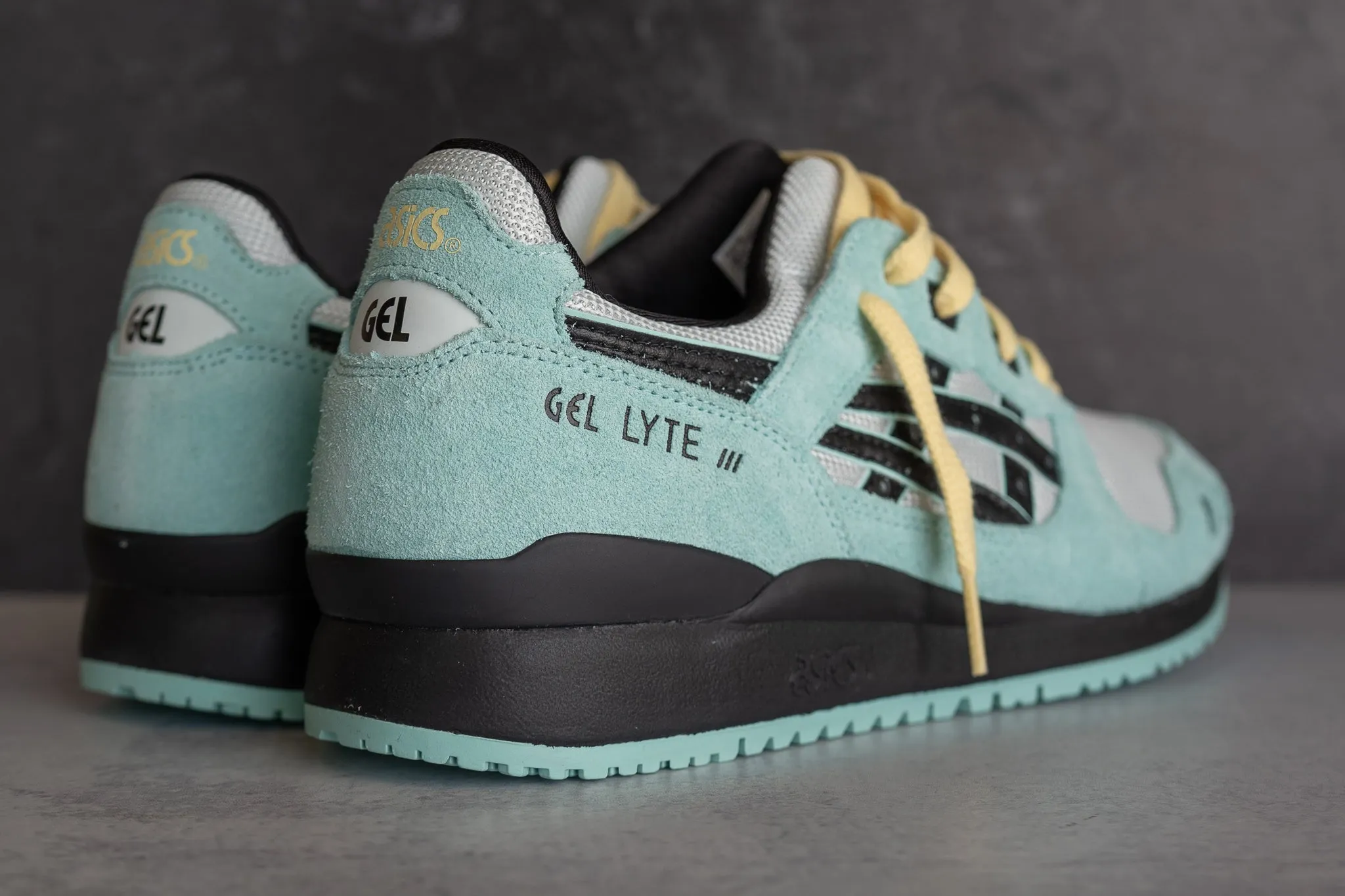 Mens Asics Gel-Lyte 3 OG (Pure Aqua/Black)